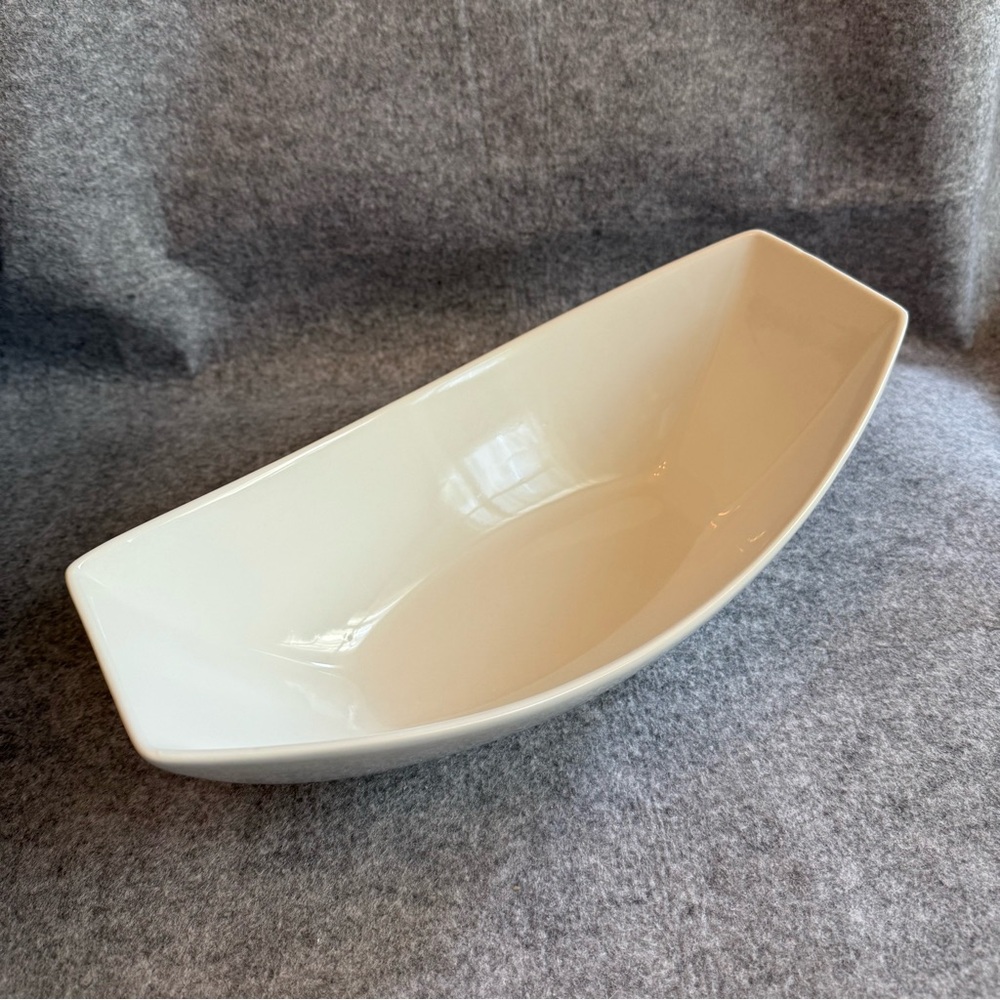 DENMARK Tools For Cooks Oven to Table White Oblong Serving Dish / Bowl 11.5”